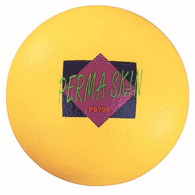Pelota de espuma Martin Sports Perma-Skin de 7 cm de diámetro, color amarillo