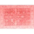 thumbnail image 1 of Ahgly Company Machine Washable Indoor Rectangle Oriental Red Traditional Area Rugs, 2' x 3', 1 of 4