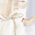 thumbnail image 2 of 2pc Wooden Fur-Accented Snowmen Figures - for Christmas Decor - Factory Direct Craft, 2 of 6