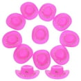 thumbnail image 4 of BRIGHTFUFU 12 Uds. Muñecas sombreros de vaquero Mini sombreros de vaquero sombreros de vaquero en miniatura de plástico pequeños sombreros de vaquero decorativos, 4 of 8