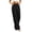 *Black, variant on ClodeEU Women's High Waist Pleated Wide Leg Dress Pants, Casual Loose Trousers With Pockets ,Women's Plus L