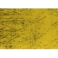 thumbnail image 1 of Ahgly Company Machine Washable Indoor Rectangle Solid Yellow Modern Area Rugs, 7' x 9', 1 of 4