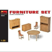 MiniArt 1:35 Scale Furniture Set Plastic Model Kit