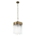 thumbnail image 6 of Varaluz Lighting - Matrix - Three Light Pendant-Matte Black/French Gold Finish, 6 of 7