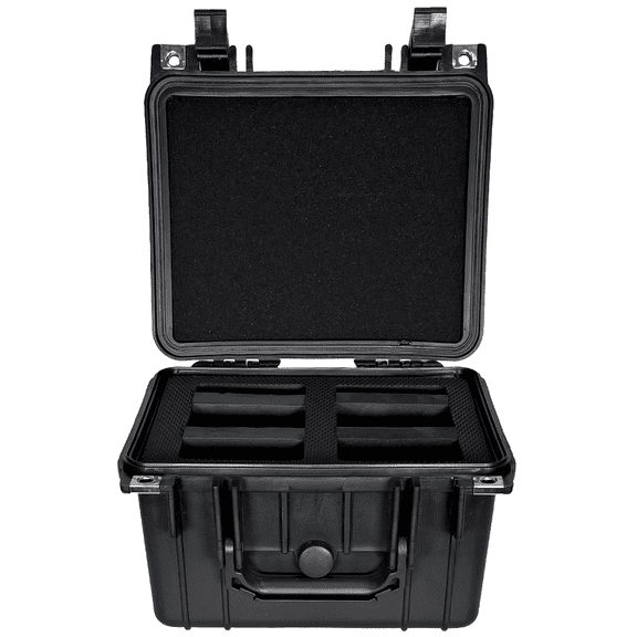 2 slot Trading Card Storage Case - Hard Shell Trading Card Box for Graded sports Cards PSA BSG - 48 Card Capacity - Baseball, Football, Basketball, Pokemon Slab Carry Case