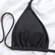 thumbnail image 2 of Gibobby Bañador de Bikini Nuevo bikini con cordones de piezas sexy traje de baño dividido(Negro,M), 2 of 5