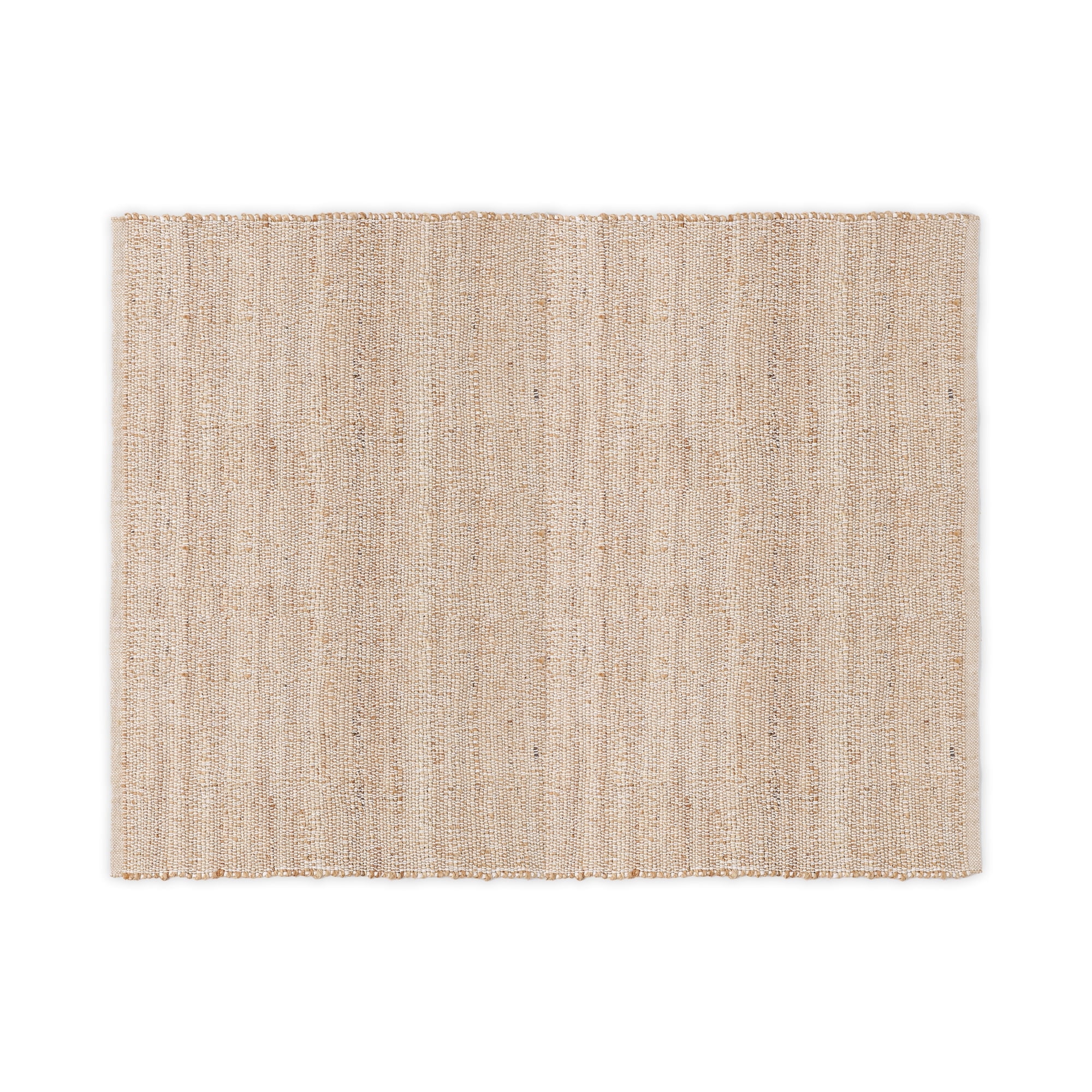 · REDEARTH · Jute Cotton Area Rug - 9'x12' Rectangular Rug, Sustainable Handwoven, Non-Shedding, Soft & Durable – Reversible, Neutral Tones for Home Décor in Living Room, Dining Room, Bedroom