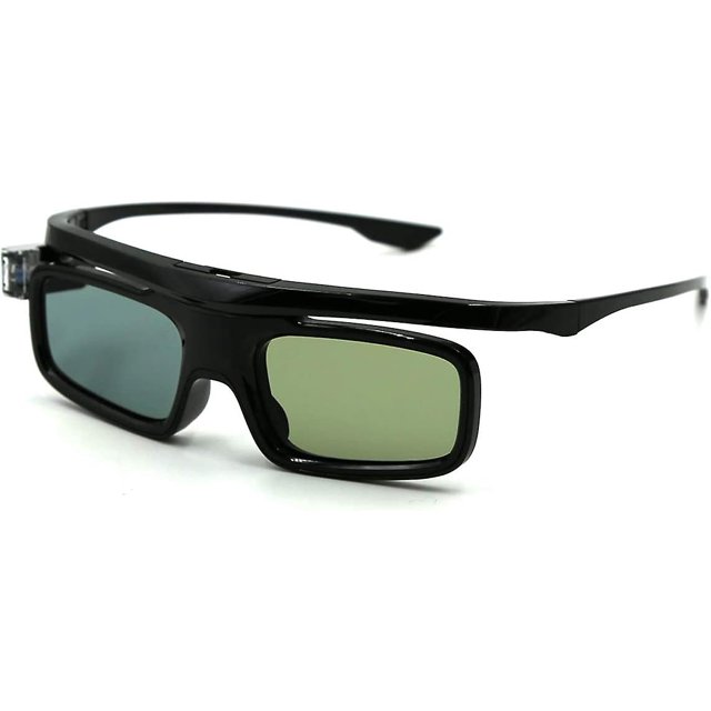 2024, gafas 3D, gafas de carga con obturador activo, adecuadas para proyector de enlace 3D DLP