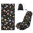 thumbnail image 5 of Xixirimido Car Accessories Sweat Towel Seat Cover Universal Non-Slip for Car Truck SUV Athletic Running Towel for Workout Outdoor Sport Activities, Abstract Mushroom Floral, 2 Pack, 5 of 8