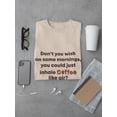 thumbnail image 3 of Inhale Coffee Like Air T-Shirt Men -Smartprints Designs, Male XX-Large, 3 of 4