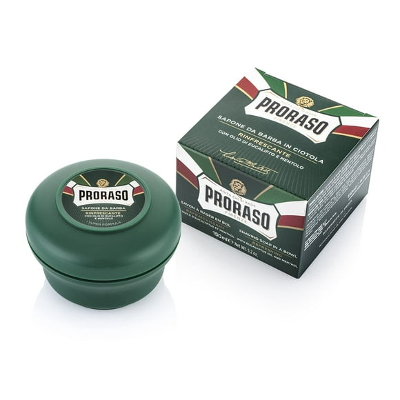 Proraso Shaving Soap, Eucalyptus and Menthol , 150 ml (Pack of 1)