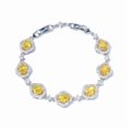 thumbnail image 2 of Women's Colorful Zircon Bracelet, 2 of 2