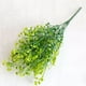 thumbnail image 1 of Plantas artificiales Arbustos Arbustos, Flores falsas de plástico Boda Interior Exterior Hogar Jardín Terraza Cocina Oficina Mesa Centros de mesa Arreglos Decoración navideña - Verde 4 piezas WD.WDQZL Ropa, 1 of 3