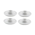 thumbnail image 1 of 4 contenedores de almacenamiento para huevos, bandejas decorativas y de organización única. Redondo blanco, 1 of 9
