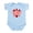 Sky Blue, variant on CafePress - Funny Polish Pierogi Infant Bodysuit - Baby Light Bodysuit, Size Newborn - 24 Months