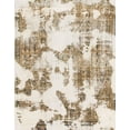 thumbnail image 1 of Ahgly Company Machine Washable Indoor Rectangle Abstract Gold Area Rugs, 5' x 8', 1 of 7