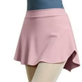 thumbnail image 2 of HAOTAGS Teen Girls High-Waist Dance Skirt(5-15), Mini Skirt for School Performances, Parties & Festivals Watermelon Red 6-10Years, 2 of 5