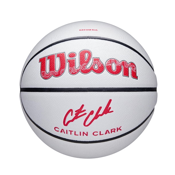 Balón de baloncesto WILSON Caitlin Clark Aspire UV Cool Gris/Púrpura