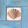 thumbnail image 2 of Hedy 26x26 White Modern Wood Framed Museum Art Print Titled - Seashell, 2 of 4