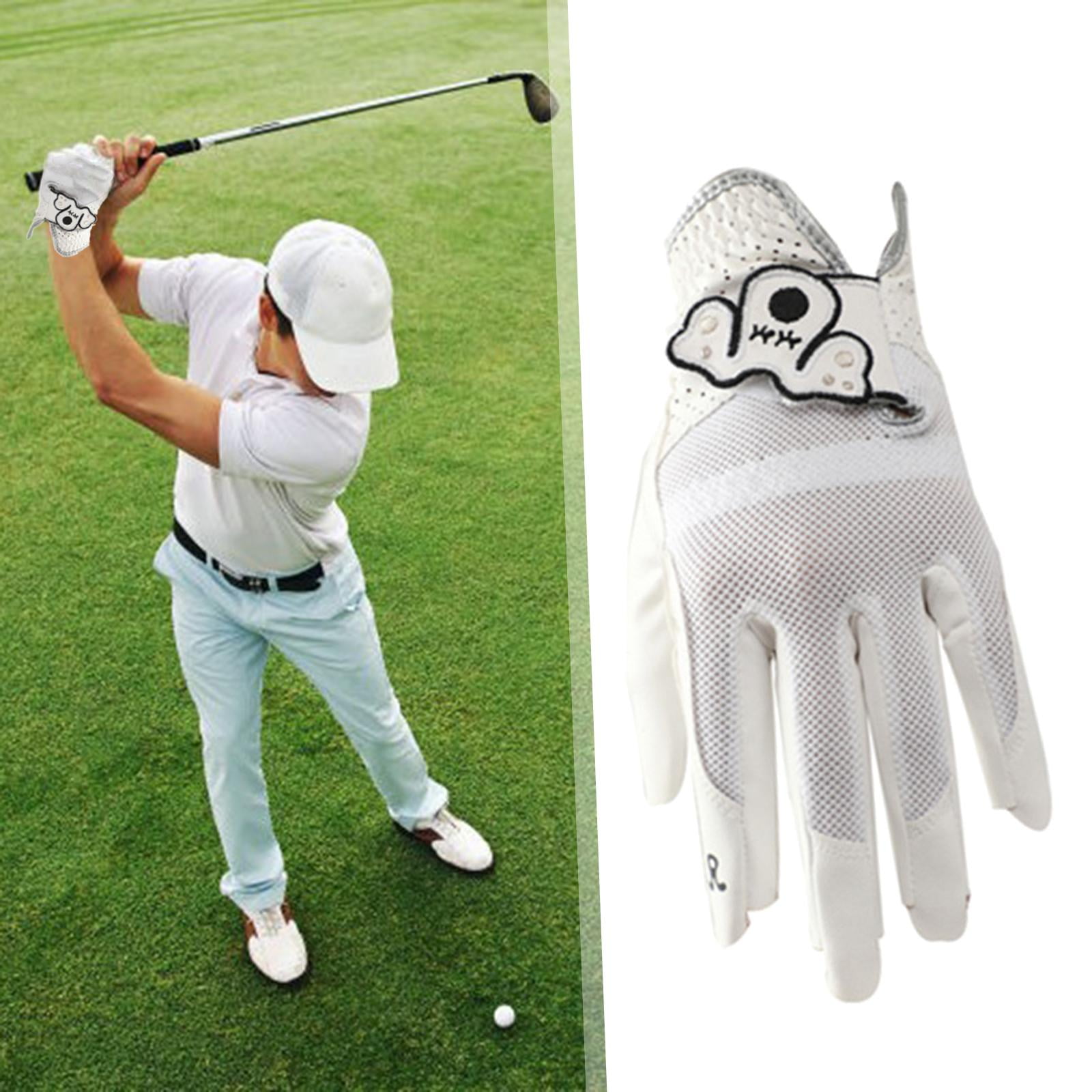 harayaa 2x Golf Glove Men Women Left Hand Soft Micro Fiber Comfortable
