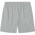 thumbnail image 2 of Taigaofy Men's Athletic Workout Shorts with Zipper Pockets  Gym Quick Dry Mesh Tennis Shorts Silver Gray 2XL, 2 of 6