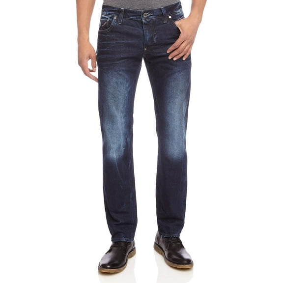 G-Star Raw Mens Attac Low-Rise Straight Jeans,Medium Aged,40W x 32L