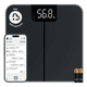 thumbnail image 2 of Bascula Digital Peso Personas 180 Kg Pesa Corporal Baño Personal Malubero, Negra, 2 of 5