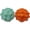 1 Orange Green Massage Ball, variant on NCQ Massage Ball Set, Plantar Fasciitis Relief Foot Pain Therapy - Trigger Point, Heel Spur, Sore Muscle- Back, Arm, Neck, Shoulder, Leg Circulation Roller