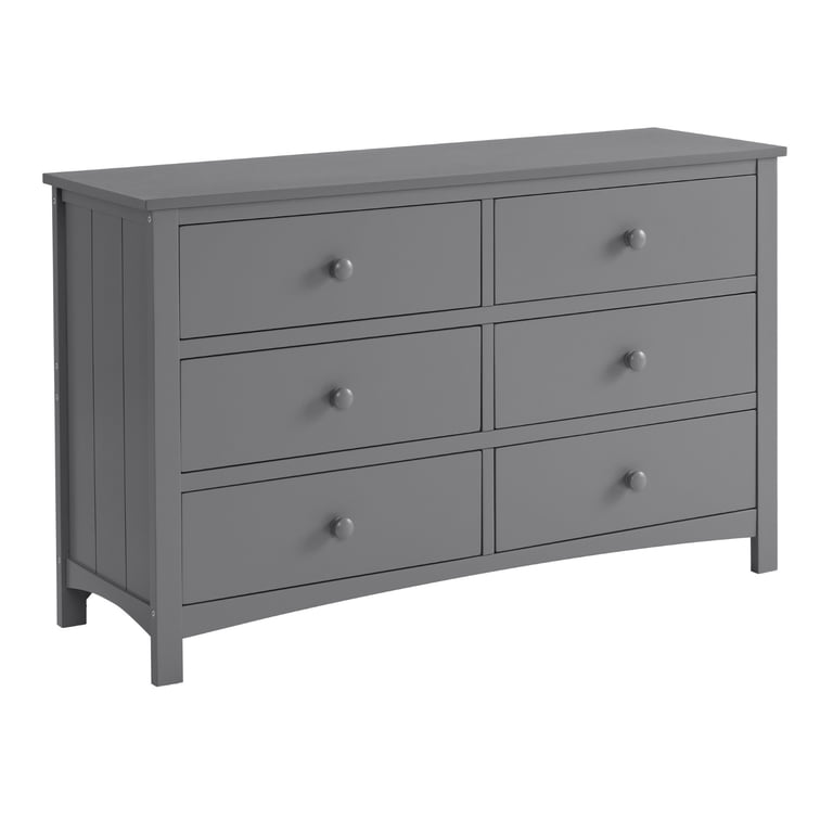 fisher price dresser vintage grey Fisher-Price Misty Grey Poplar 6 -Drawer Double dresser at Lowes.com