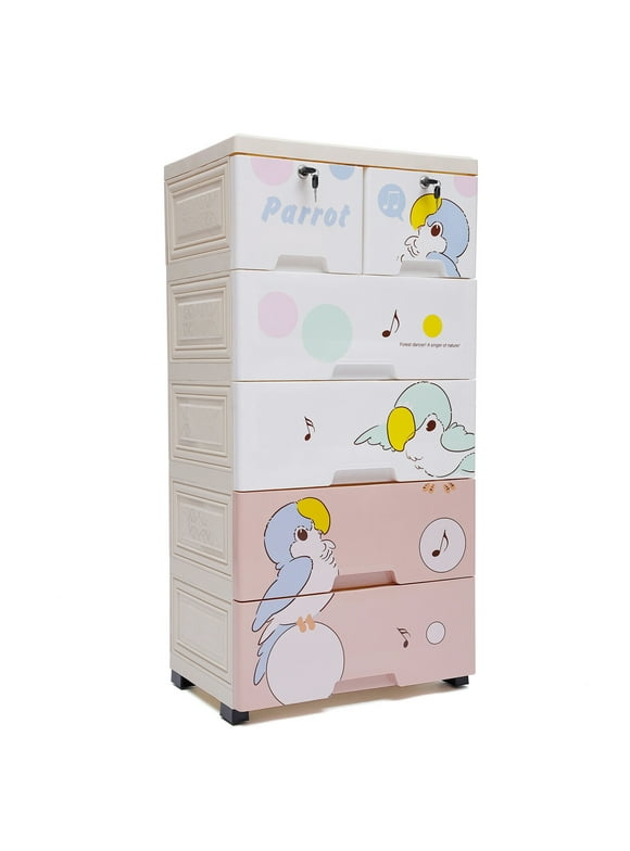 Plastic Dressers & Chest of Drawers