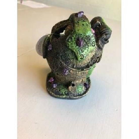 Décoration d'aquarium Petit casque de plongeur de Penn-Plax Sous l'eau, Casque