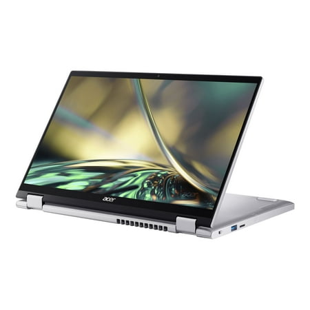 Acer Spin 3 SP314-55N - Flip design - Intel Core i5 1235U / 1.3 GHz - Win 11 Home - Intel Iris Xe Graphics - 8 GB RAM - 512 GB SSD - 14" IPS touchscreen 1920 x 1080 (Full HD) - Wi-Fi 6 - pure silver - kbd: US Intl