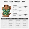 thumbnail image 5 of Balery Tropical Fruit Pattern Racerback Sports Bras for Women - Padded Seamless High Impact Support for Yoga Gym Workout Fitness-XX-Large, 5 of 8