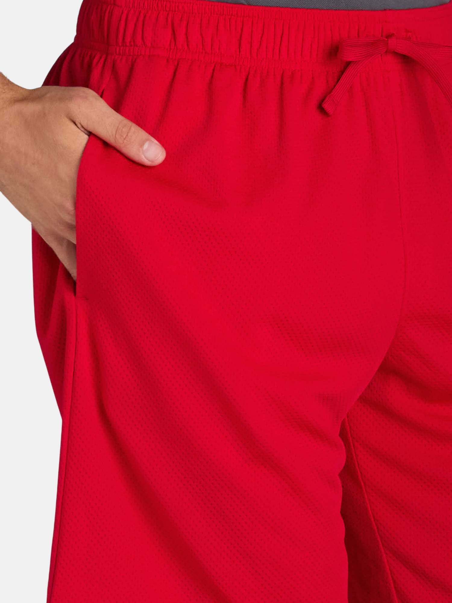 Athletic Works Men's and Big Men's Active Mesh Shorts, 9" Inseam, Sizes XS-5XL