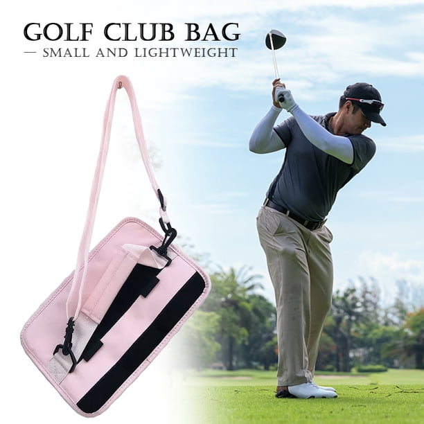 Bolsas de golf Bolsa de nailon para palos de golf con correa para el hombro Accesorios para deportes al aire libre