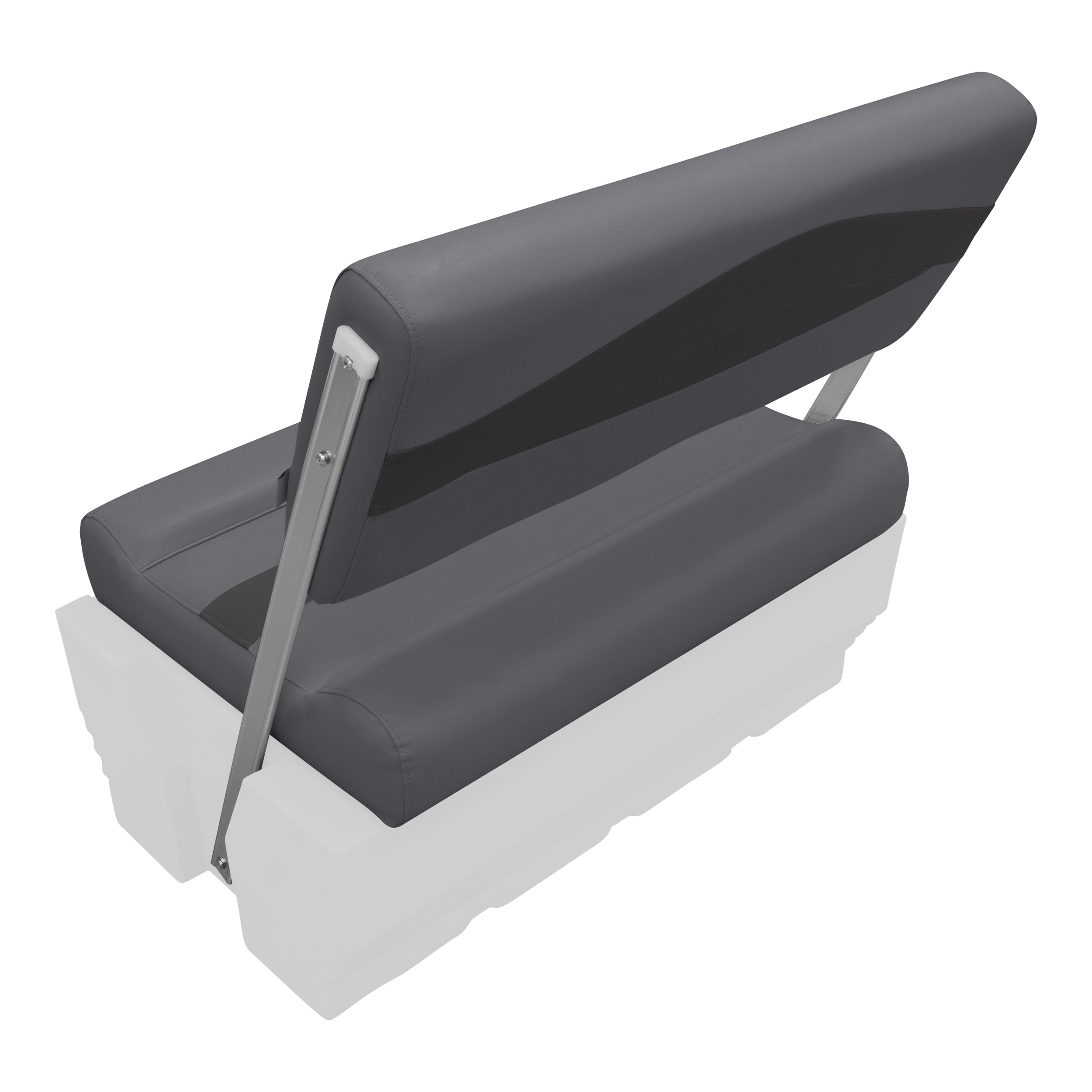 Wise BM1152-1890 Premier Series Pontoon Flip Flop Cushion Set - Slate / Dark Neutral