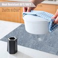 thumbnail image 6 of Heat-Resistant Placemats Stain Resistant Anti-Skid Placemats for Kitchen Table - blue, 6 of 6