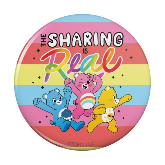 Care Bears: Unlock the Magic The Sharing is Real Pinback Button Pin