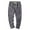 Dark Gray, variant on Mlzmgr Cotton Pants for Men Plus Size M-5XL Drawstring Elastic Waist Cropped Pants Outdoor Athletic Trousers