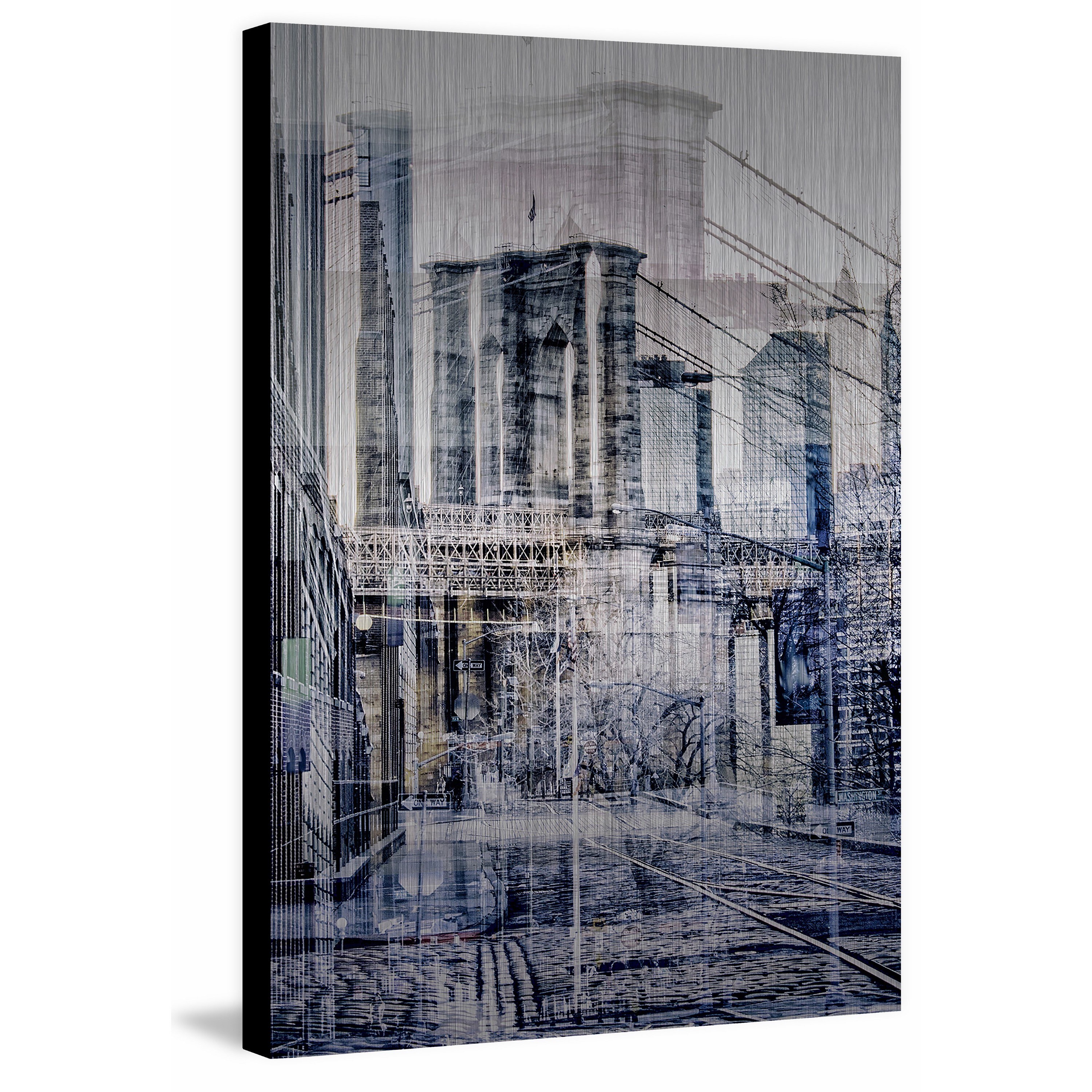 "Historical Compositions" Painting Print on Brushed Aluminum