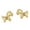 Gold, variant on Sturdy Alloy Metal Earrings Showcasing Unique Horse Shape Designs Ideal for Comfortable Long Time Jewelry Use