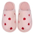 thumbnail image 2 of Térmicas Planas Mujer Corazón Felpa Cómodas para Otoño Invierno, 2 of 8