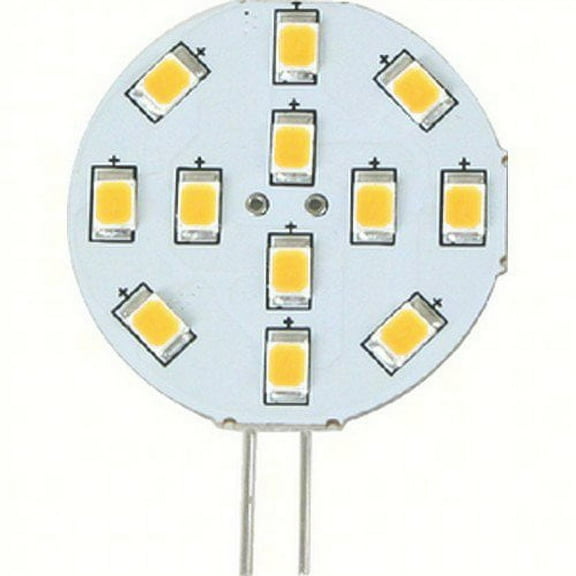 Scandvik 41031P; Led Light G4 Bulb Side Pin Colonial White 12Smd