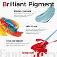 thumbnail image 5 of Fantastory Acrylic Paint Set, 24 Colors 12ML Tubes with 3 Paint Brushes, Portable Craft Paint Set for Painters, 5 of 8