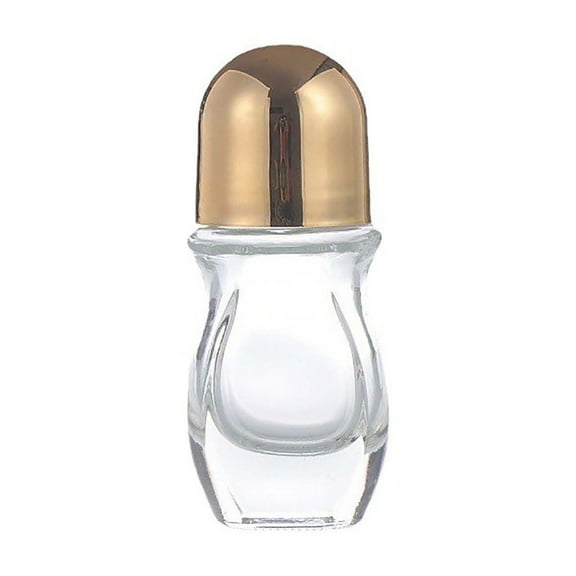 Clearance!Glass Empty Roller Bottles with Plastic Roller Ball, Deodorant Roll On Bottles Containers Leak Proof Massage Roller Ball Bottles with Cap For Essential Oils Perfume Cosmetics(50ml)