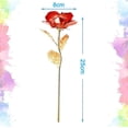 thumbnail image 5 of Rose Dorée, Rose Préservée, Roses Jamais Fanées, Cadeaux, 5 of 5
