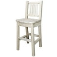 thumbnail image 2 of Homestead Collection Barstool w/ Back, Ready to Finish w/ Ergonomic Wooden Seat, 2 of 2