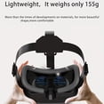 thumbnail image 2 of 3D VR Headset, Virtual Reality Goggles Compatible with iPhone & Android Smartphones, 2 of 11