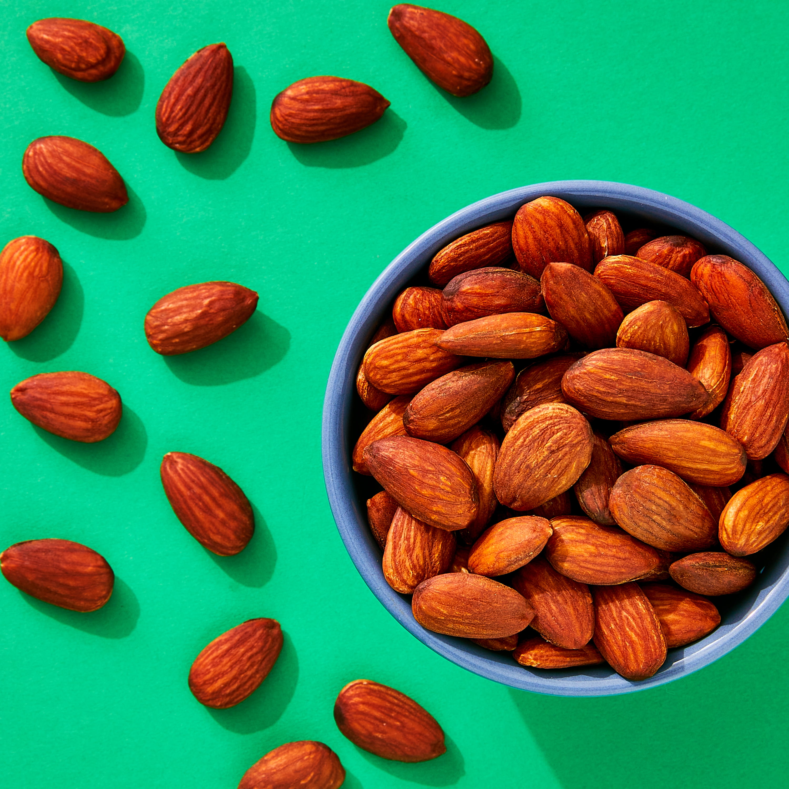(3 pack) bettergoods Roasted and Unsalted Almonds, 10 oz