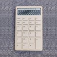 thumbnail image 2 of Washranp Desktop Calculator with LCD Display 12-Digit Mathematical and Sensitive Button,Solid Color Simple Office Electronic Calculator, 2 of 5